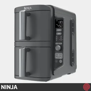 سرخ کن بدون روغن نینجا مدل NINJA DoubleStack SL401 | گنجایش 9.5 لیتر