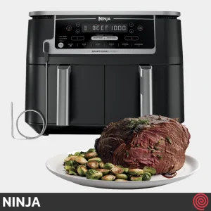 سرخ کن بدون روغن نینجا مدل NINJA DualZone DZ550 | گنجایش 9.5 لیتر