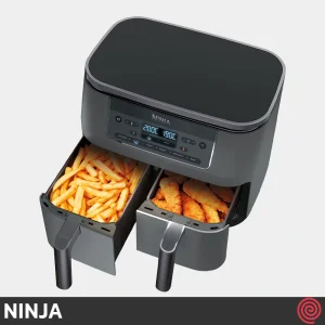 سرخ کن بدون روغن نینجا مدل NINJA DualZone DZ300 | گنجایش 7.6 لیتر