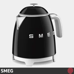 کتری برقی مینی اسمگ مدل SMEG KLF05BL | رنگ مشکی براق با گنجایش 0.8 لیتر