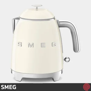 کتری برقی مینی اسمگ مدل SMEG KLF05CR | رنگ کرم با گنجایش 0.8 لیتر