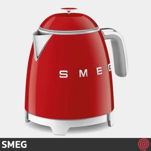 کتری برقی مینی اسمگ مدل SMEG KLF05RD | رنگ قرمز با گنجایش 0.8 لیتر