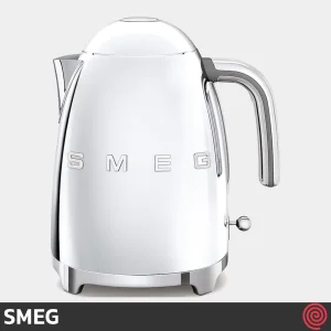 کتری برقی اسمگ مدل SMEG KLF03SS | رنگ استیل با گنجایش 1.7 لیتر