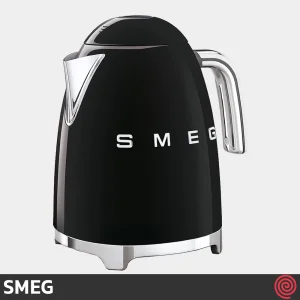 کتری برقی اسمگ مدل SMEG KLF03BLM | رنگ مشکی براق با گنجایش 1.7 لیتر