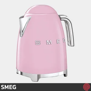 کتری برقی اسمگ مدل SMEG KLF03PK | رنگ صورتی با گنجایش 1.7 لیتر