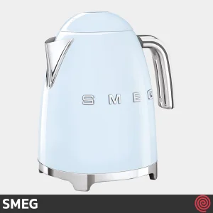 کتری برقی اسمگ مدل SMEG KLF03PB | رنگ آبی پاستلی با گنجایش 1.7 لیتر