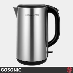 کتری برقی گوسونیک مدل GOSONIC GSK-764 | رنگ استیل با گنجایش 1.8 لیتر
