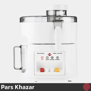 آبمیوه گیری 3 کاره پارس خزر مدل Pars Khazar JBG-610SP | دو سرعته با توان 300 وات