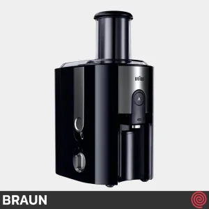 آبمیوه گیری تک کاره براون مدل Braun J500BK | دو سرعته با توان 900 وات