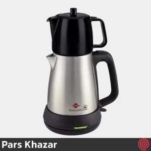 چای ساز روهمی پارس خزر مدل دم آور گرمنوش - Pars Khazar GarmNoosh | گنجایش 1.8 لیتر