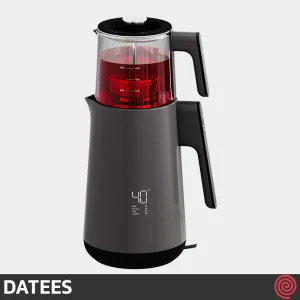 چای ساز روهمی داتیس مدل DATEES DTM-118 | رنگ طوسی با گنجایش 1.7 لیتر