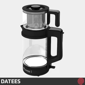 چای ساز روهمی داتیس مدل DATEES DTM-110 | رنگ مشکی با گنجایش 2.5 لیتر