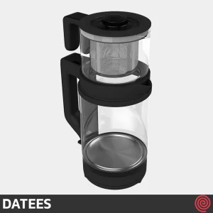 چای ساز روهمی داتیس مدل DATEES DTM-110 | رنگ مشکی با گنجایش 2.5 لیتر