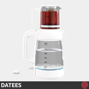 چای ساز روهمی داتیس مدل DATEES DTM-112 | رنگ سفید با گنجایش 3 لیتر