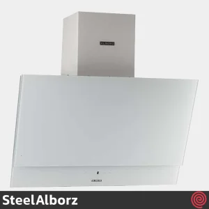 هود مورب استیل البرز مدل SteelAlborz SA-413W | سایز 85 با موتور 8 دور اینورتر