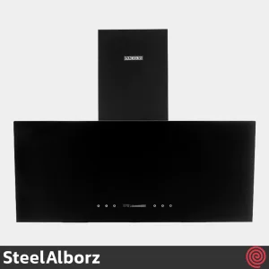 هود مورب استیل البرز مدل SteelAlborz SA-408 | سایز 90 با موتور 4 دور اینورتر