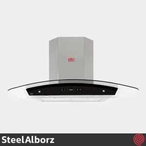 هود شومینه ای استیل البرز مدل SteelAlborz SA-105 | سایز 90 با موتور 3 دور