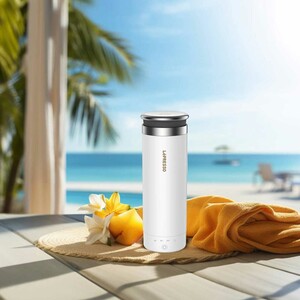 کتری برقی مسافرتی 300 میلی‌لیتری لپرسو مدل LEPRESSO LPCFFM0007-WH