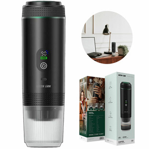 اسپرسو ساز شارژی گرین لاین مدل Green Lion GL-CM05 | قابل حمل
