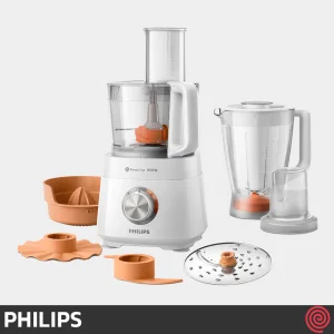 غذاساز 30 کاره فیلیپس مدل Philips PowerChop HR7520 | رنگ سفید با توان 850 وات