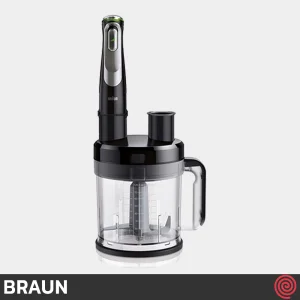 گوشت کوب برقی چند کاره براون مدل Braun MQ 9195XLI | با توان 1200 وات