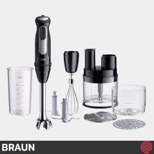 گوشت کوب برقی چند کاره براون مدل Braun MQ55755M | با توان 1000 وات