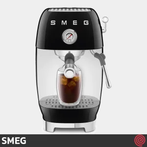 اسپرسو ساز اسمگ مدل SMEG ECF03BL | رنگ مشکی براق با فشار 19 بار