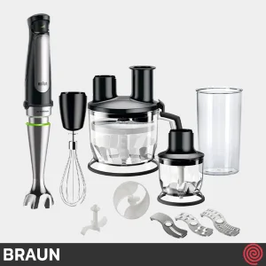 گوشت کوب برقی چند کاره براون مدل Braun MQ7085X | با توان 1000 وات