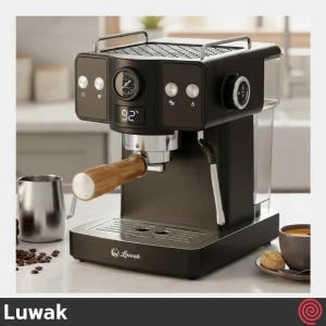 اسپرسو ساز لواک مدل Luwak LWK-CM350 | رنگ مشکی با فشار 20 بار