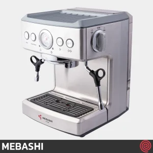 اسپرسو ساز مباشی مدل Mebashi ME-CCM2051 | رنگ استیل با فشار 20 بار