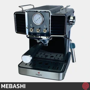 اسپرسو ساز مباشی مدل Mebashi ME-ECM2020 | رنگ مشکی با فشار 20 بار