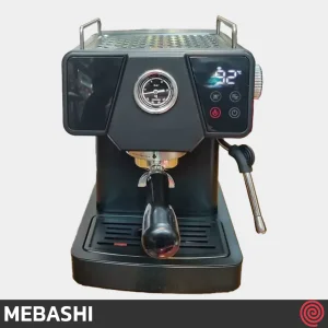 اسپرسو ساز مباشی مدل Mebashi ME-ECM2033 | رنگ مشکی با فشار 19 بار