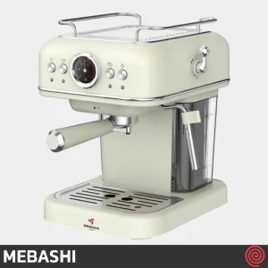 اسپرسو ساز مباشی مدل Mebashi ME-ECM2049 | رنگ کرم با فشار 19 بار