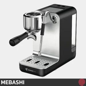 اسپرسو ساز مباشی مدل Mebashi ME-ECM2114 | رنگ مشکی با فشار 19 بار