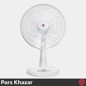 پنکه رومیزی پارس خزر مدل ریما - Pars Khazar RIMA | رنگ سفید، 3 سرعته