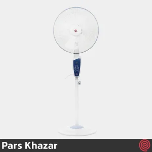 پنکه ایستاده پارس خزر مدل Pars Khazar ES4060RW | رنگ سفید، با ریموت کنترل، 3 سرعته