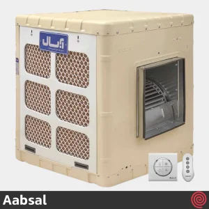 کولر آبی بغل زن سلولزی آبسال مدل Aabsal AC/CP35R | قدرت موتور 1/3 اسب بخار