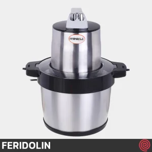 خردکن برقی 4 لیتری فریدولین مدل Feridolin MC60 | رنگ استیل با توان 340 وات