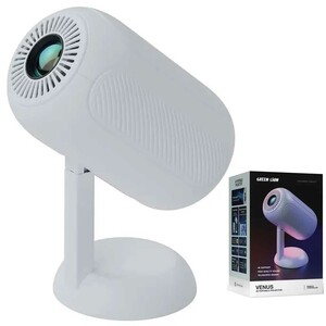 پروژکتور قابل حمل با اندازه تصویر 100 اینچی گرین لاین مدل Green Lion GNVE4KPROJWH