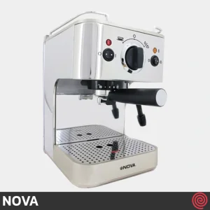 اسپرسو ساز نوا مدل NOVA NCM-149EXPF | رنگ استیل با فشار 15 بار