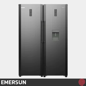 یخچال و فریزر دوقلو 30 فوت امرسان مدل EMERSUN R15H-F15H | رنگ تیتانیوم