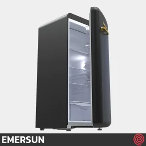 یخچال تک 10 فوت امرسان مدل EMERSUN Onyx R10CLAO | اونیکس رنگ مشکی