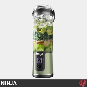 شیکر شارژی نینجا مدل Ninja Blast BC151OG | رنگ سبز زیتونی، قابل حمل با باتری 7.4 ولت