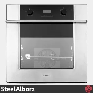 فر توکار گازی و برقی استیل البرز مدل SteelAlborz FGE6 | ظرفیت 60 لیتر