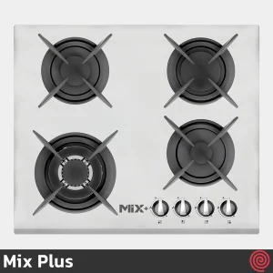 اجاق گاز صفحه ای 4 شعله میکس پلاس مدل Mix Plus IG6403 | بدنه شیشه ای