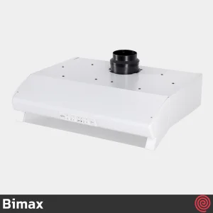 هود زیر‌ کابینتی بیمکث مدل Bimax 4002 | رنگ سفید، سایز 60 با موتور 3 دور