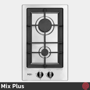 اجاق گاز صفحه ای 2 شعله میکس پلاس مدل Mix Plus IS203 | بدنه استیل