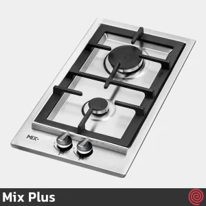اجاق گاز صفحه ای 2 شعله میکس پلاس مدل Mix Plus IS203 | بدنه استیل