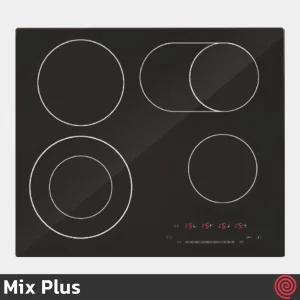 اجاق گاز صفحه ای 4 شعله میکس پلاس مدل Mix Plus CC4505 | مدل برقی و بدنه سرامیکی