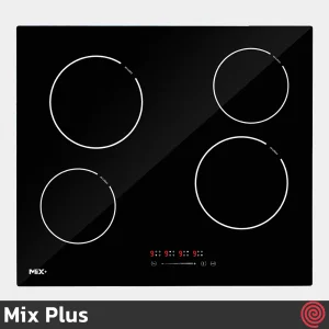 اجاق گاز صفحه ای 4 شعله میکس پلاس مدل Mix Plus CC4506 | مدل برقی و بدنه سرامیکی